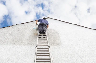 Peinture extérieure à Vassens — façades et ravalement